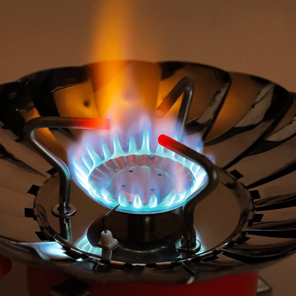 Windproof Outdoor Electronic Foldable Lotus Gas Stove