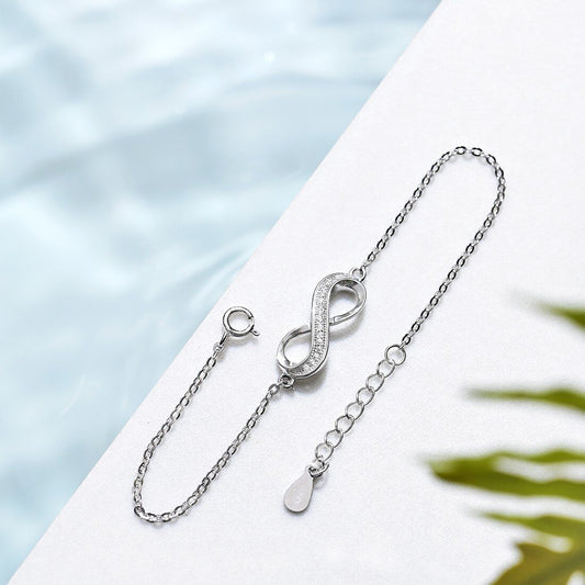 To Infinity and Beyond 925 Silver Bracelet