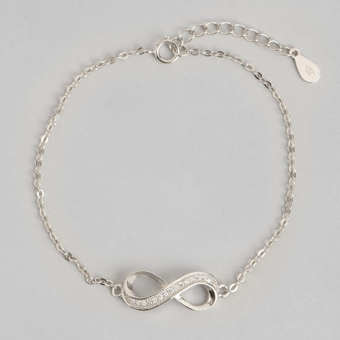 To Infinity and Beyond 925 Silver Bracelet