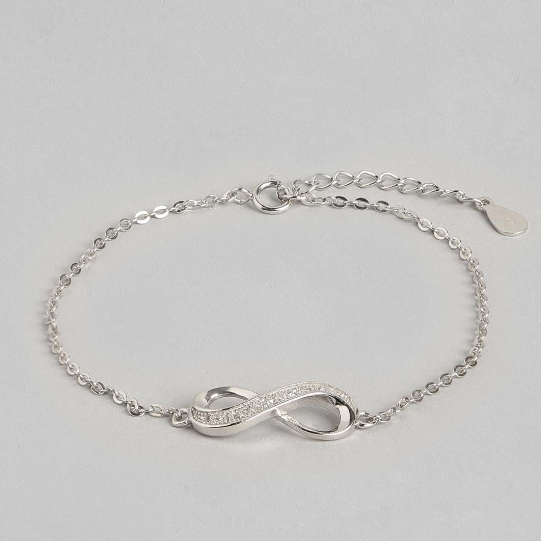 To Infinity and Beyond 925 Silver Bracelet