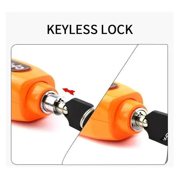 Anti-Theft Security Lock For Bikes & Scooty's