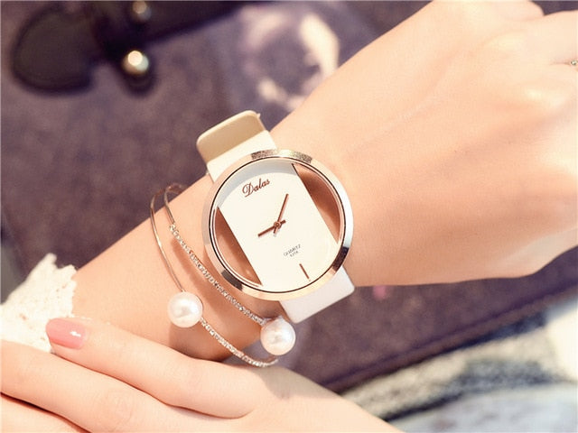 Women Watch Luxury Leather